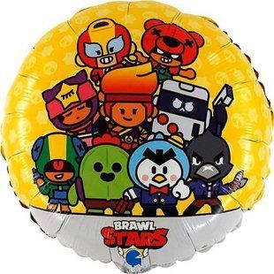 Фольгированный шари Brawl Stars ФМ-027 фото